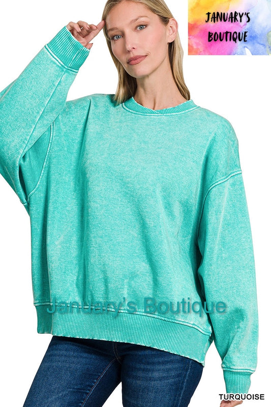 Women’s Turquoise Sweatshirt