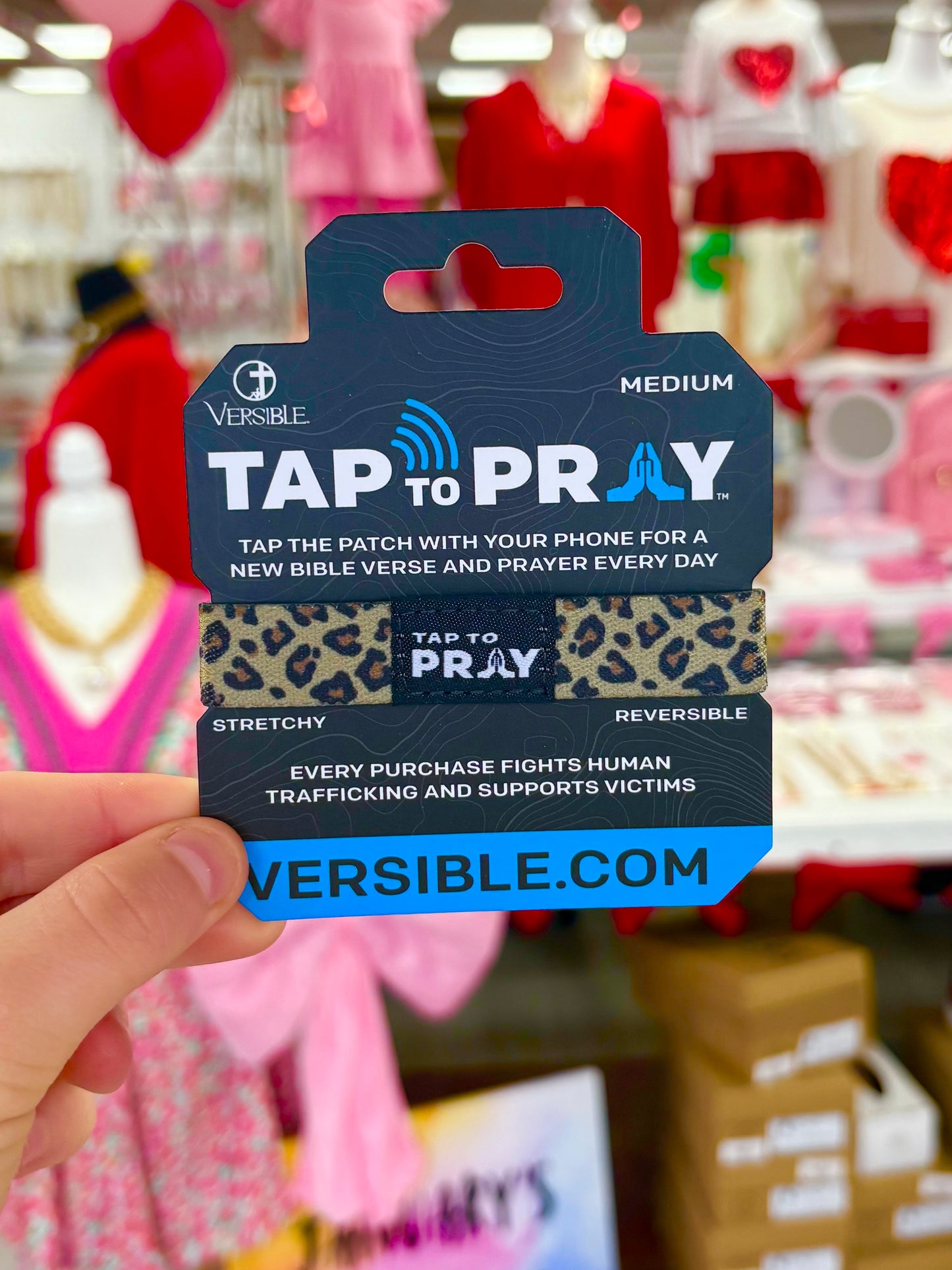 KK Tap To Pray - Safari Leopard / Zebra - Medium