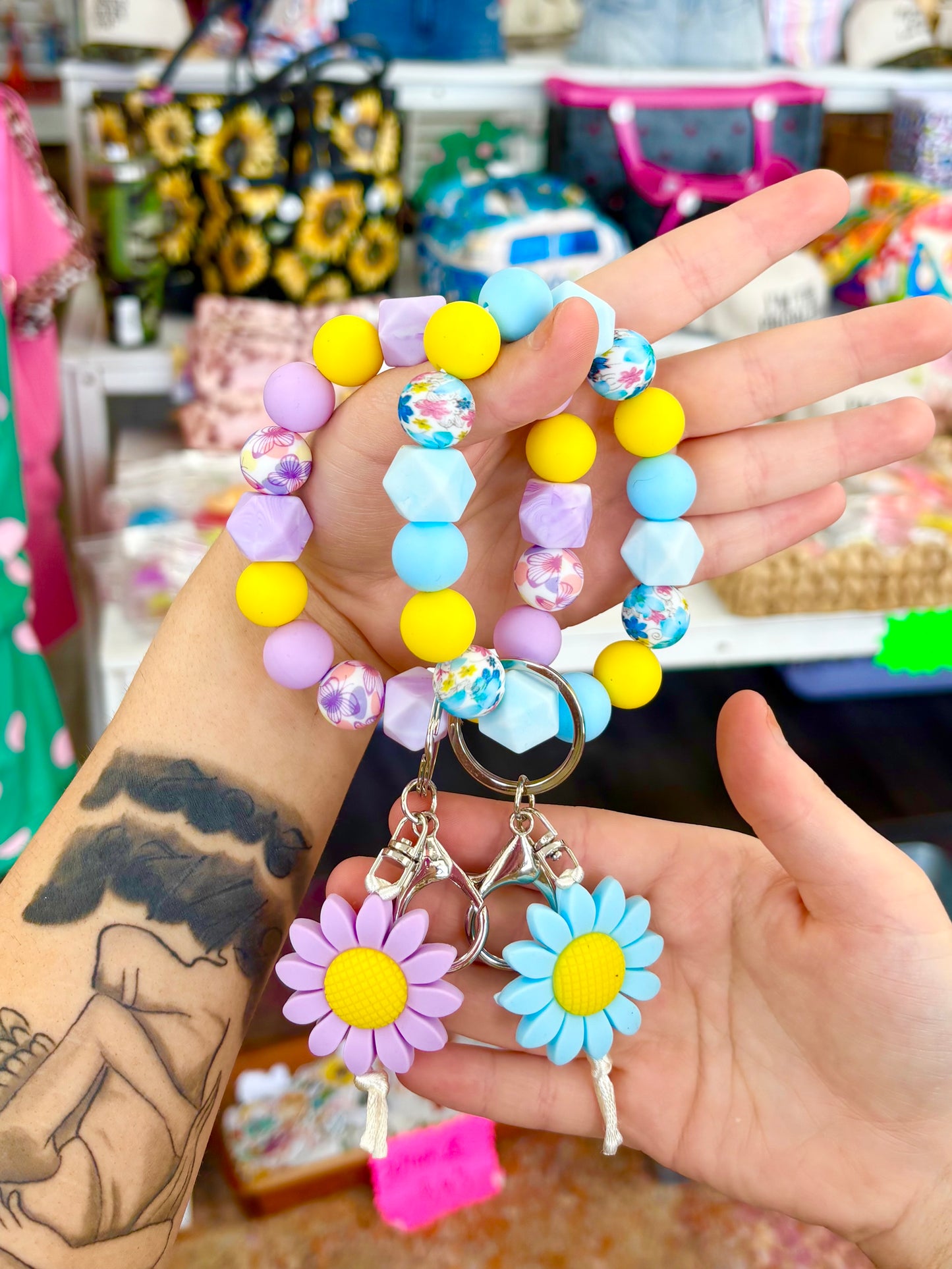 KK Sunflower Wristlet