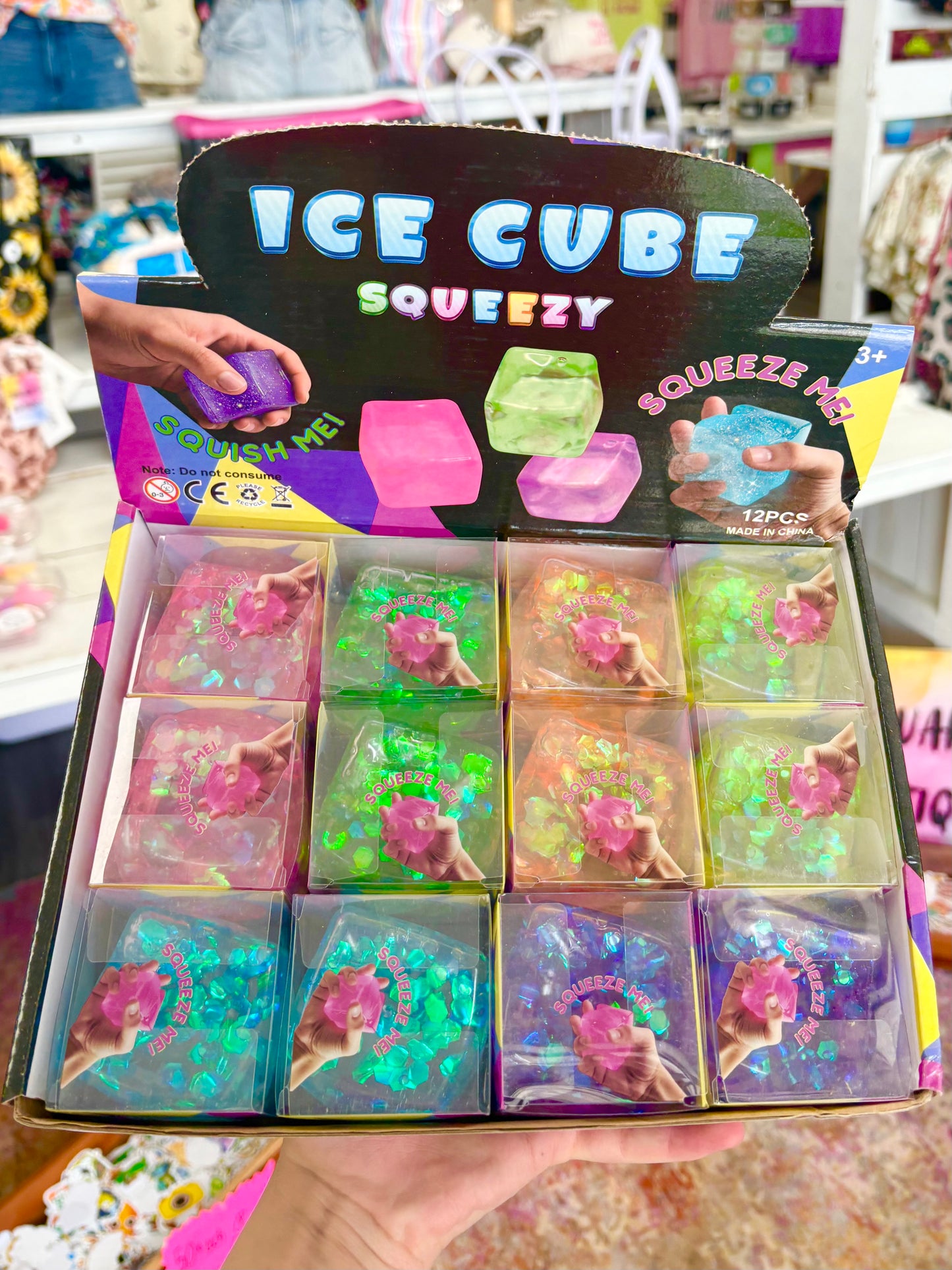 KK Confetti Glitter Cube