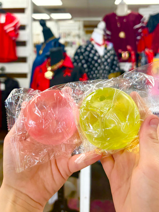 KK Clear Maltose Putty Apple Squishy Toy