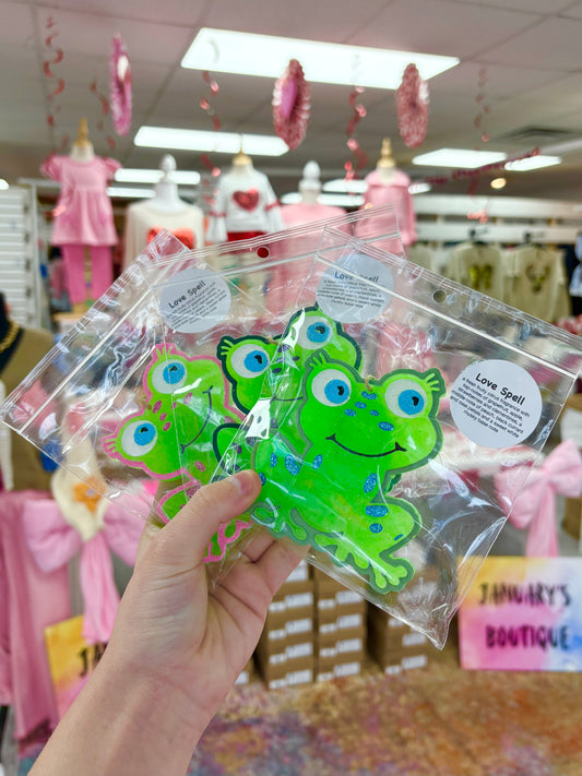 KK Colorful Frog Car Freshie(Love Spell)