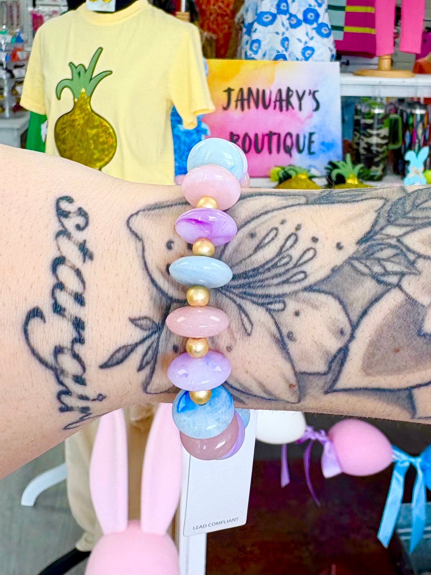 KK Cotton Candy Stone Bracelet