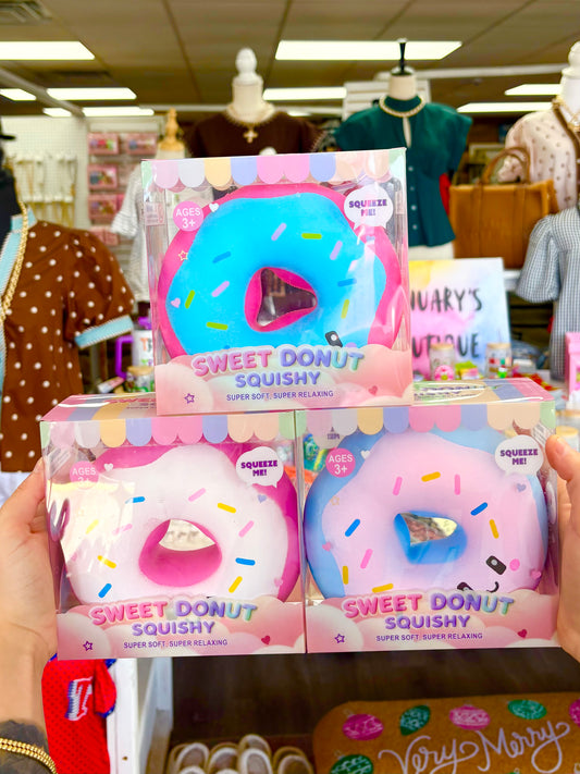 Jumbo Sprinkle Donut Squishy