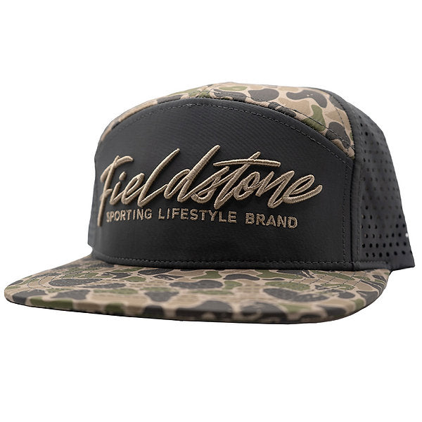 Men’s Grey Backwoods 7 Panel Performance
Hat