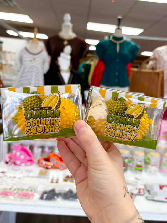 KK Crunchy Durian Fruit Squishy Toy