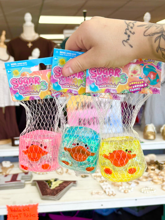 KK Sugar Swap Duck Cube Squishy