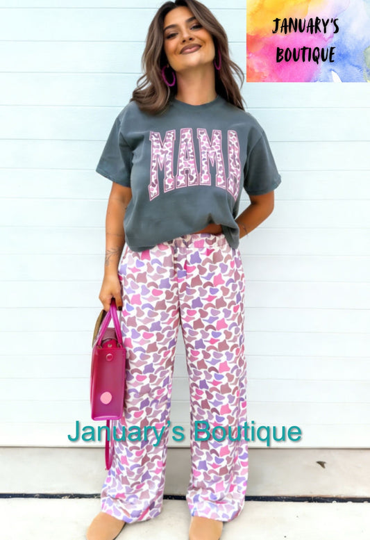 Women’s MAMA Camo Pant Set