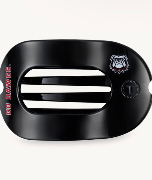 KK Go Dawgs! Large Flat Round Hair Clip