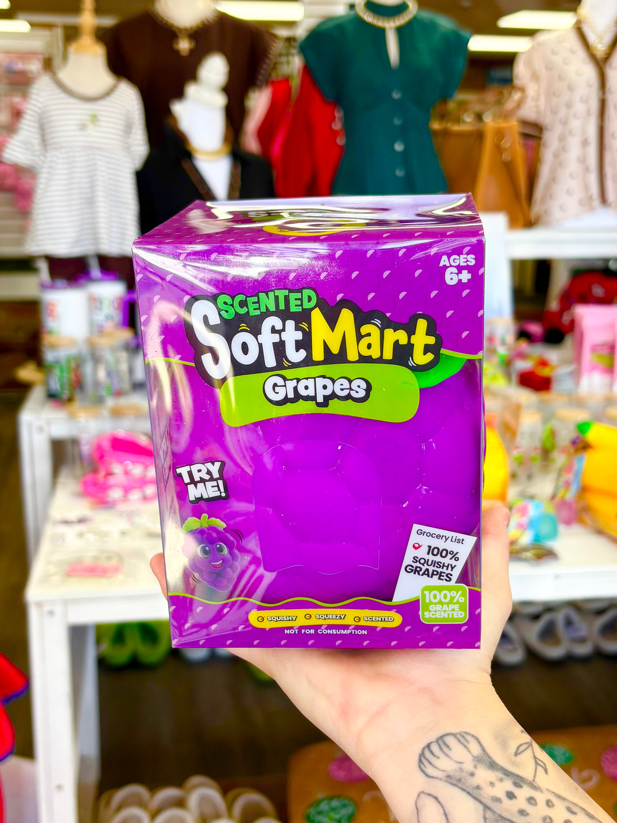KK Jumbo Grape Squishy