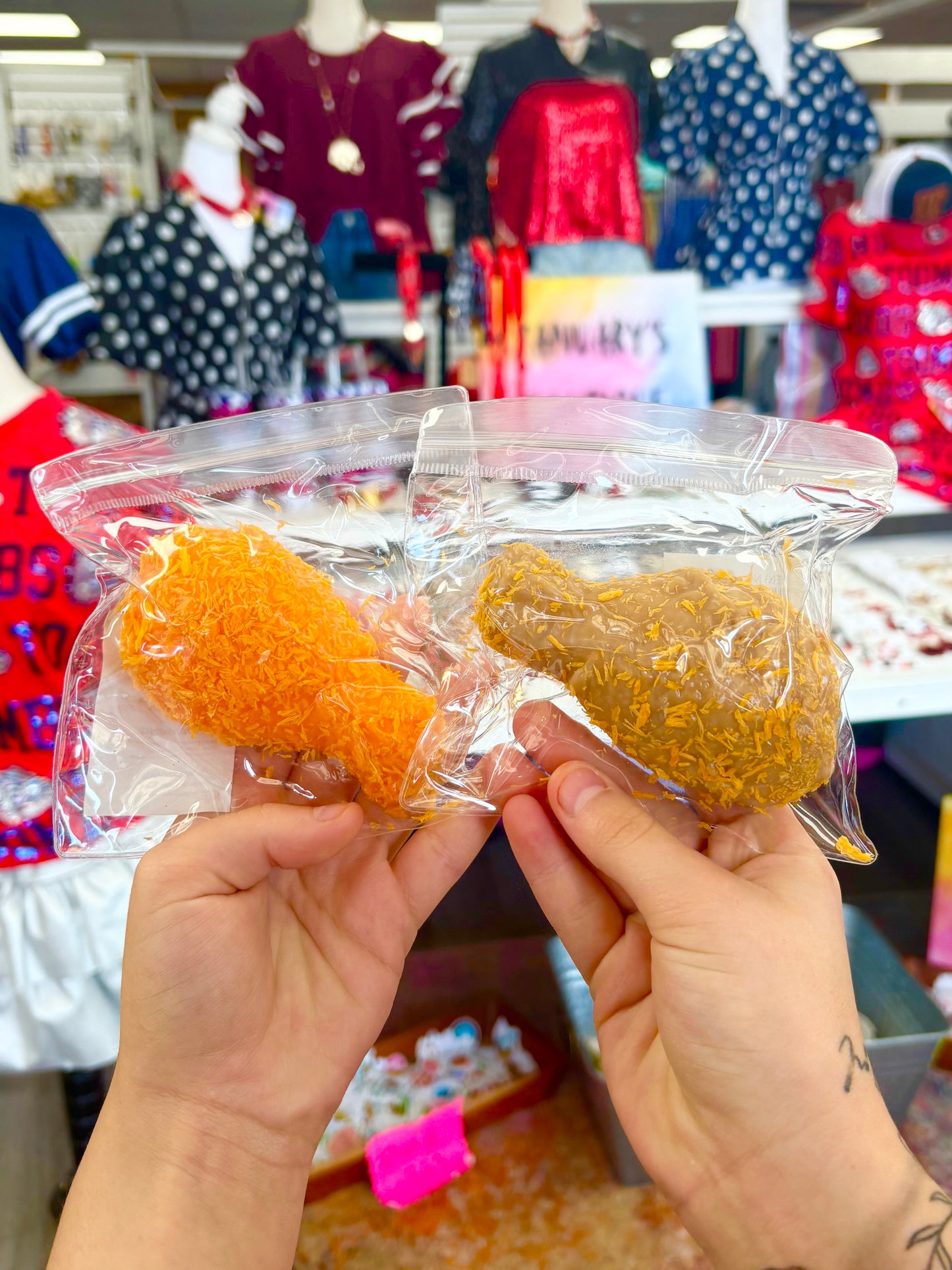 KK Crunchy Chicken Drumstick Squishy
