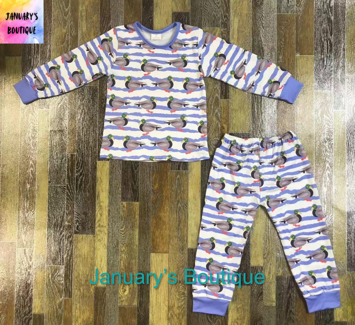 Boy’s Mallard Pajamas