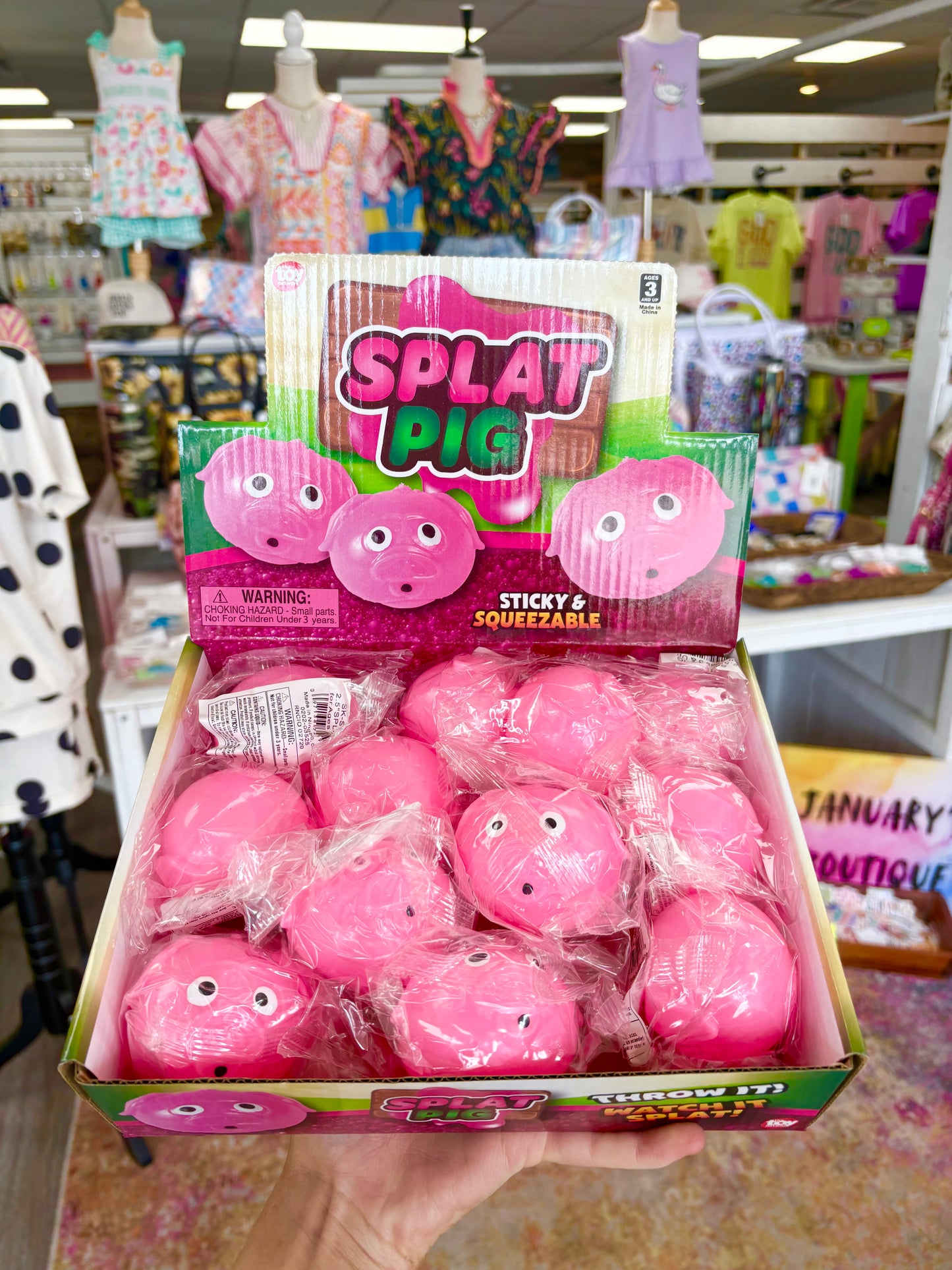 KK Splat Pig Toy