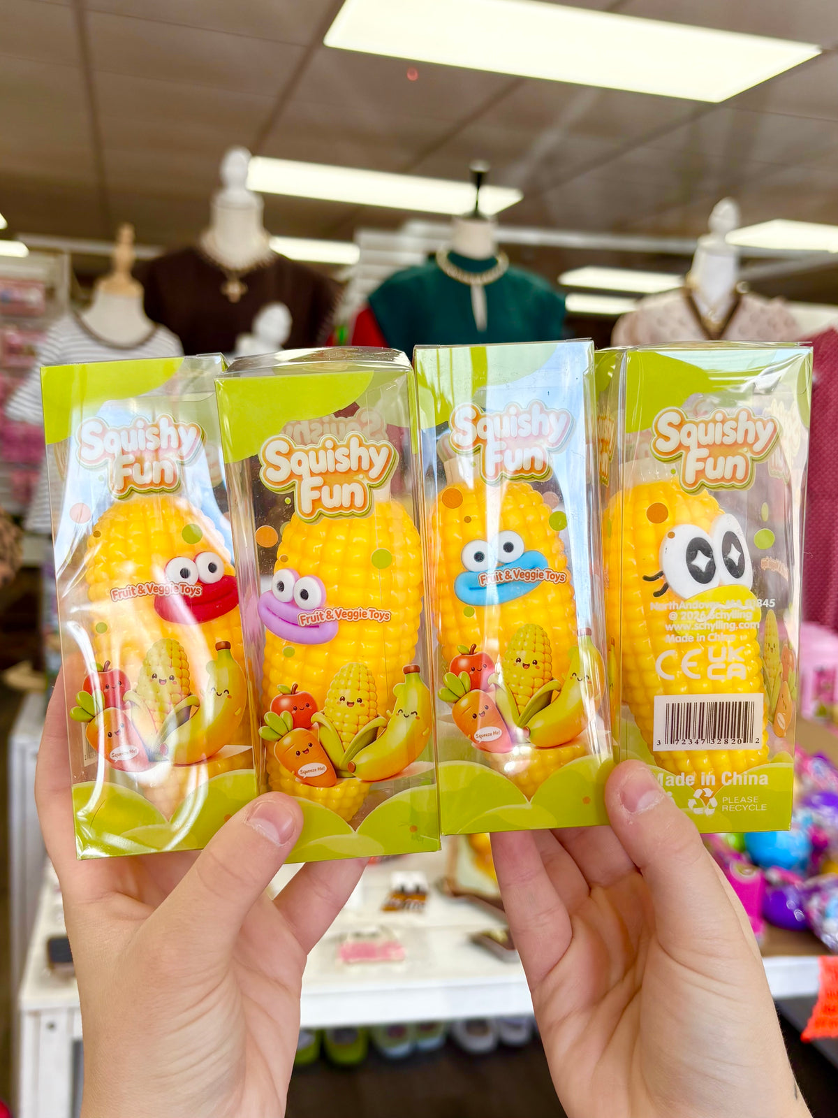 KK Crunchy Corn W/ Face Squishy