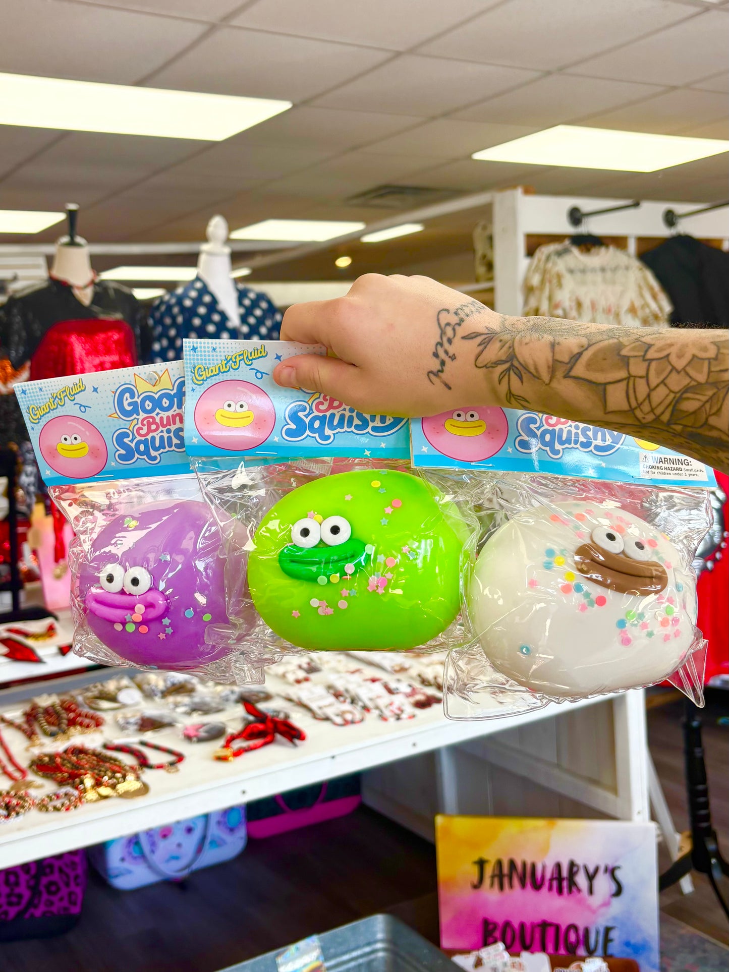 KK Foam Filled Ball W/ Face Squishy