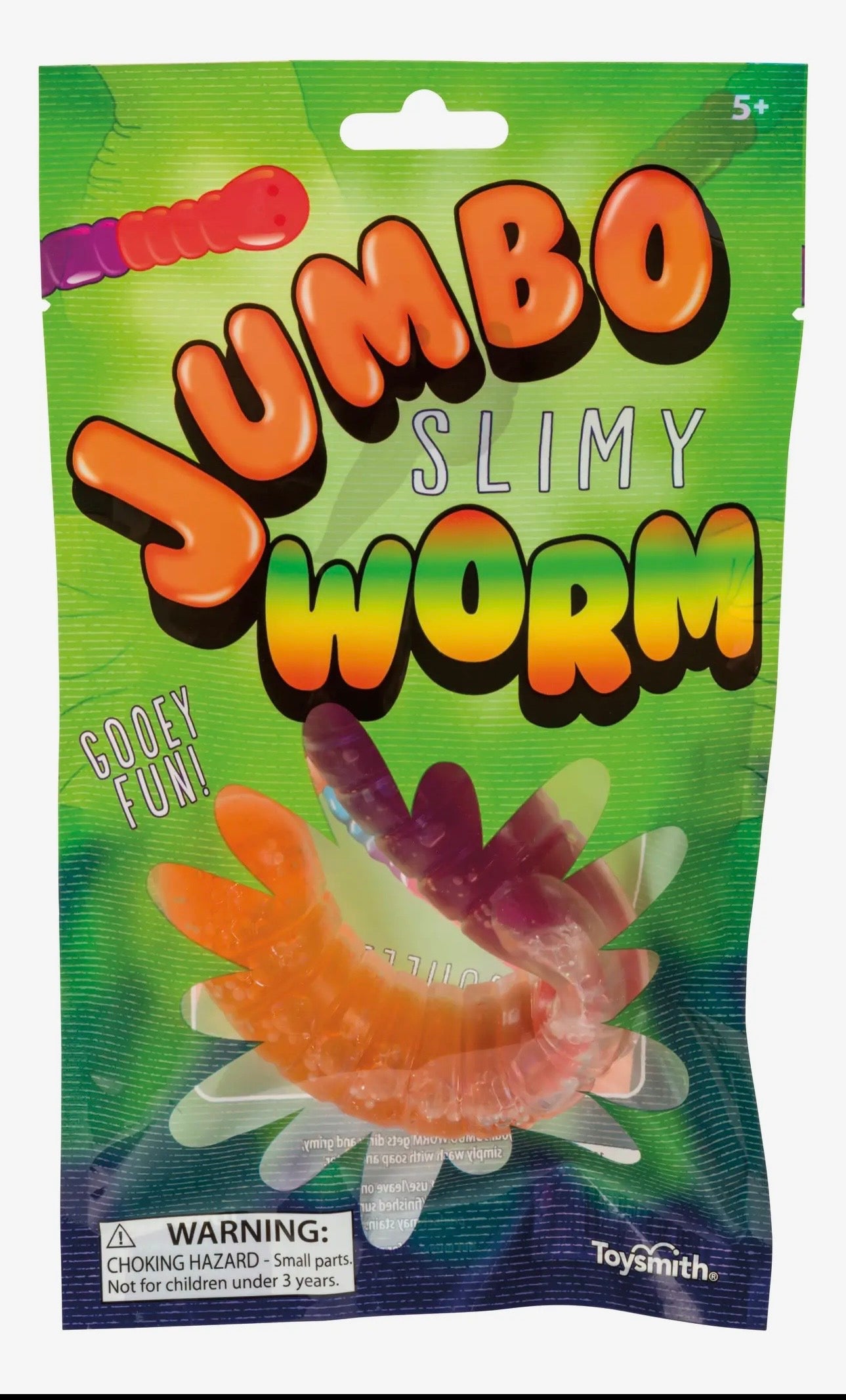 KK Jumbo Slimy Worm Stretchy Squishy Toy