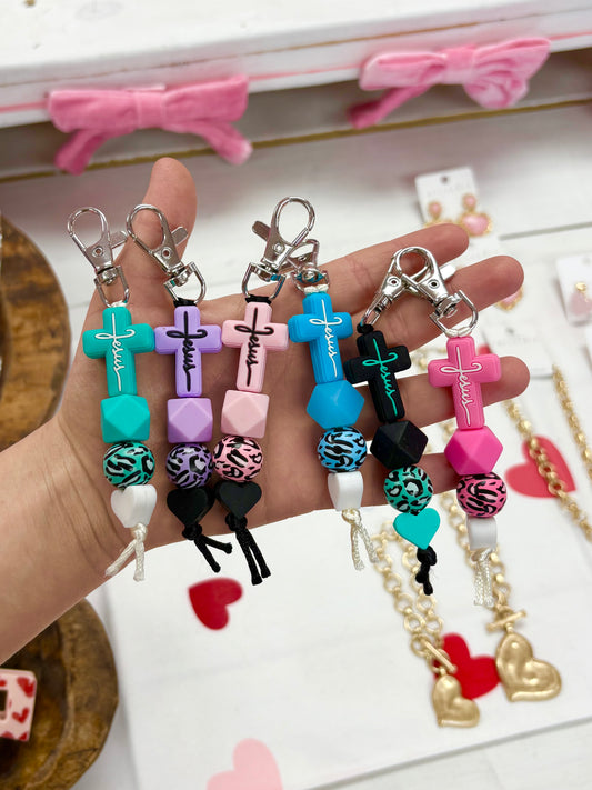 KK Jesus Keychain