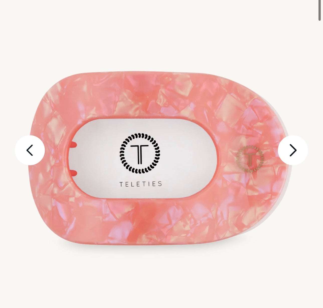 KK Dreamsicle Large Flat Round Hair Clip
