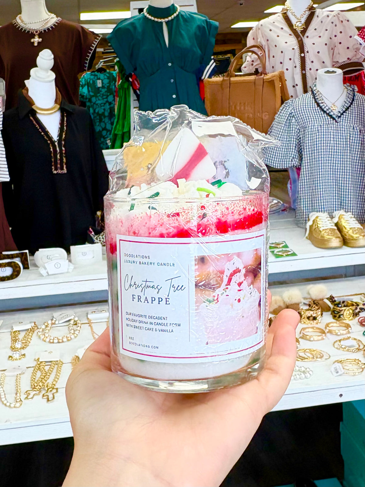 KK Christmas Tree Frappe Candle