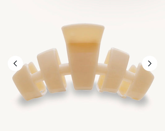 KK Classic Almond Beige Large Claw Clip - Large