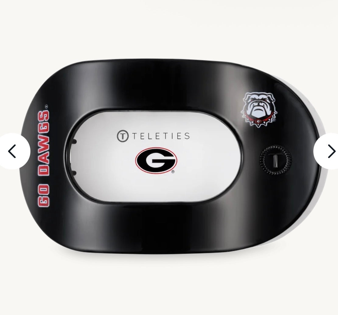 KK Go Dawgs! Large Flat Round Hair Clip