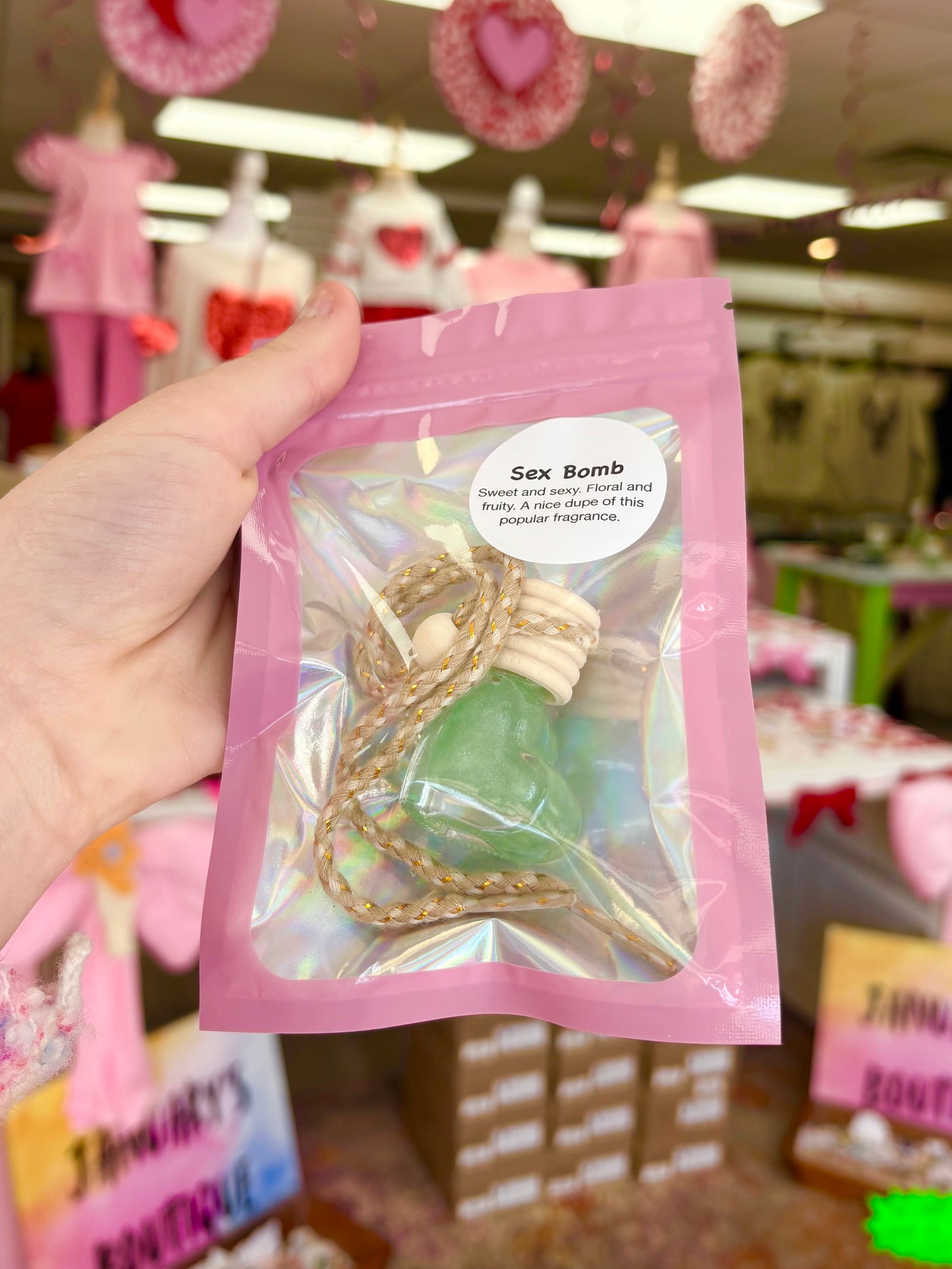 Heart Car Air Diffuser (Sex Bomb)