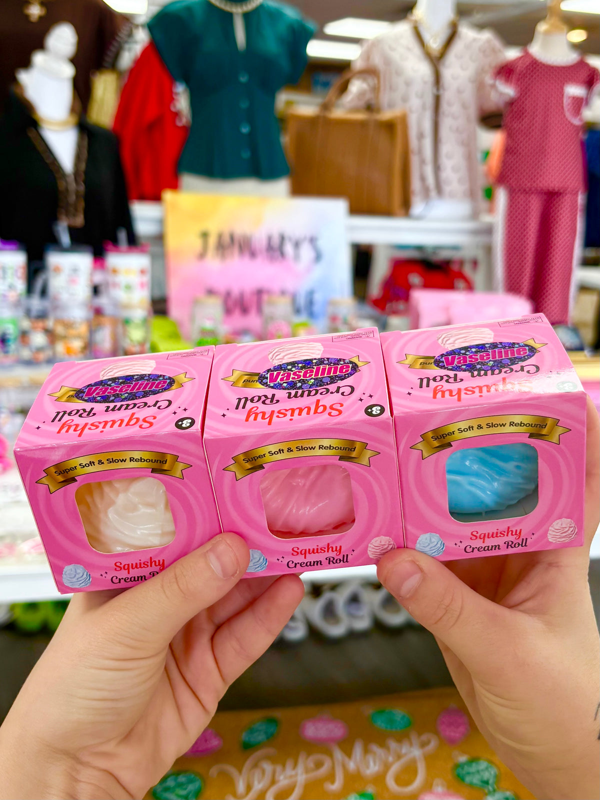 Vaseline Cream Roll Squishy