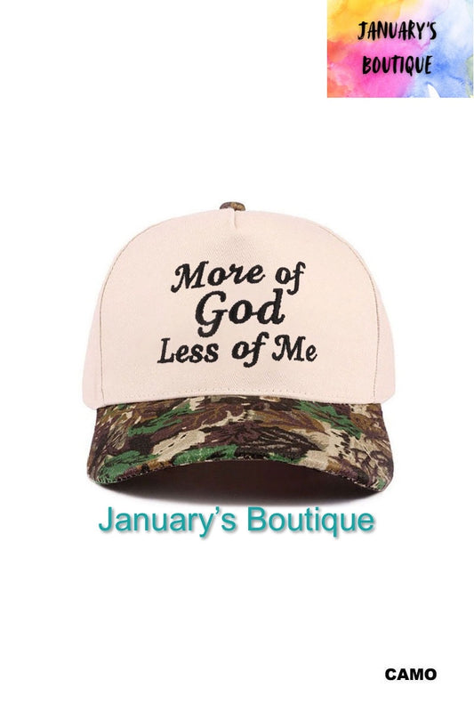 More Of God Camo Hat