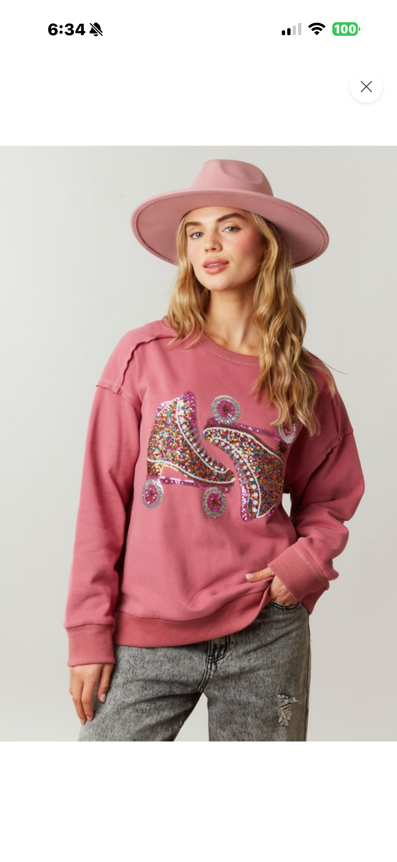 Women’s Fantastic Fawn Sequin Top