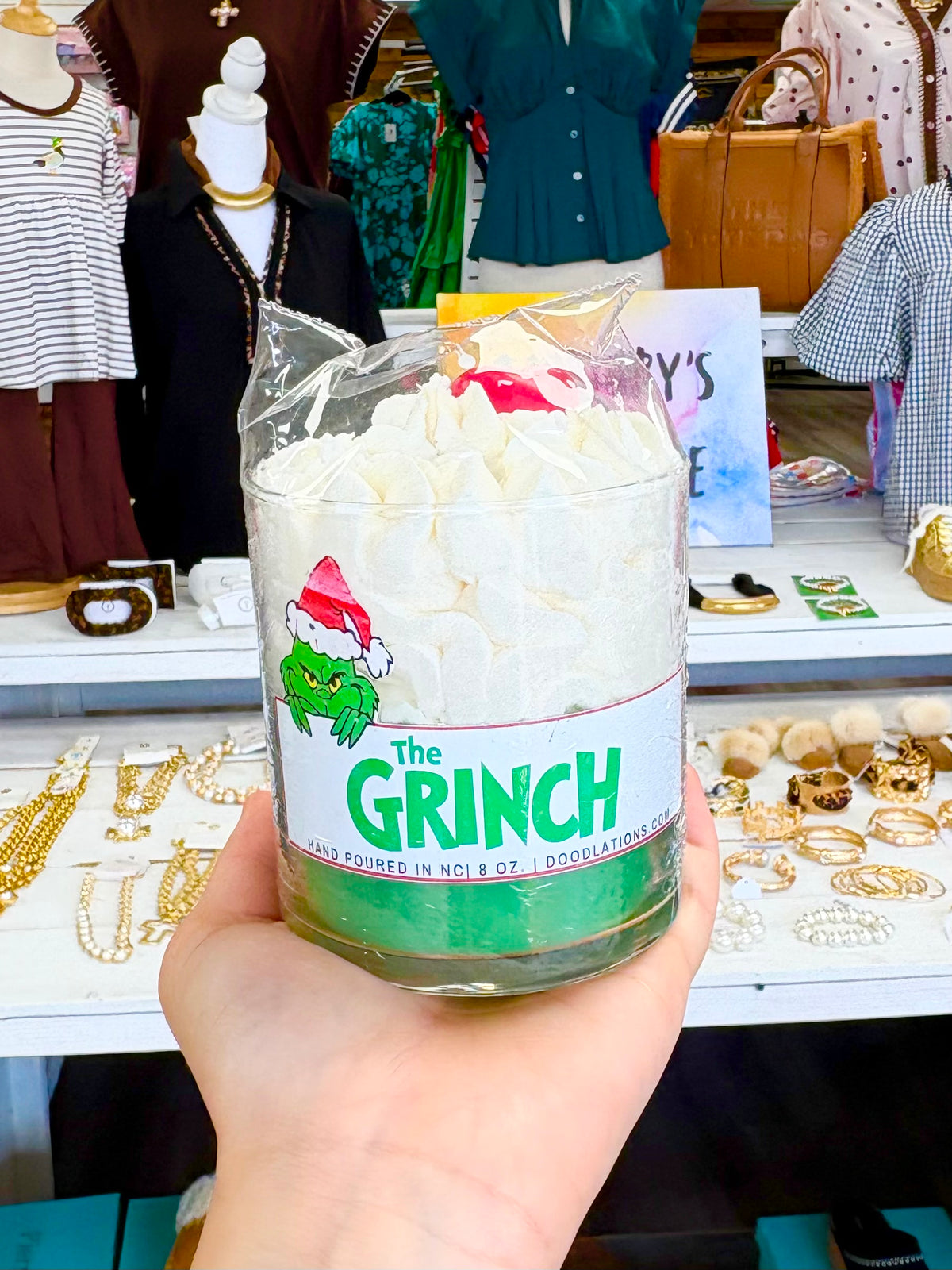 KK Christmas The Gri*ch Candle