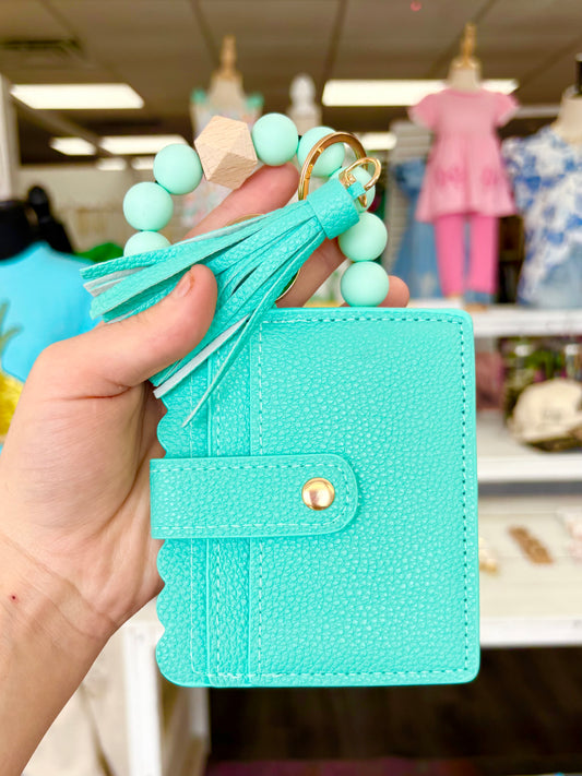 KK Mint Wallet Wristlet