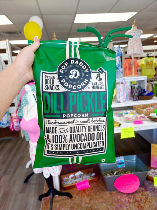KK Pop Daddy - Dill Pickle Flavored Popcorn 5.0oz