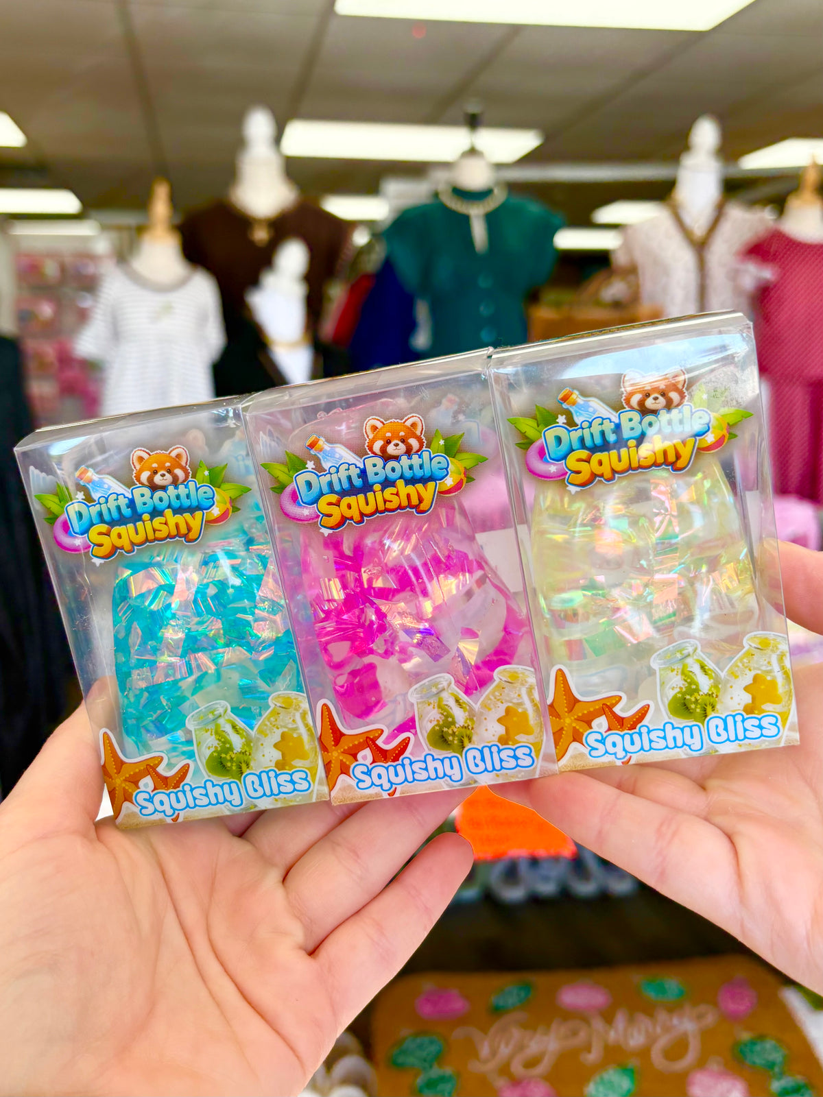 KK Glitter Strand Bottle Squishy
