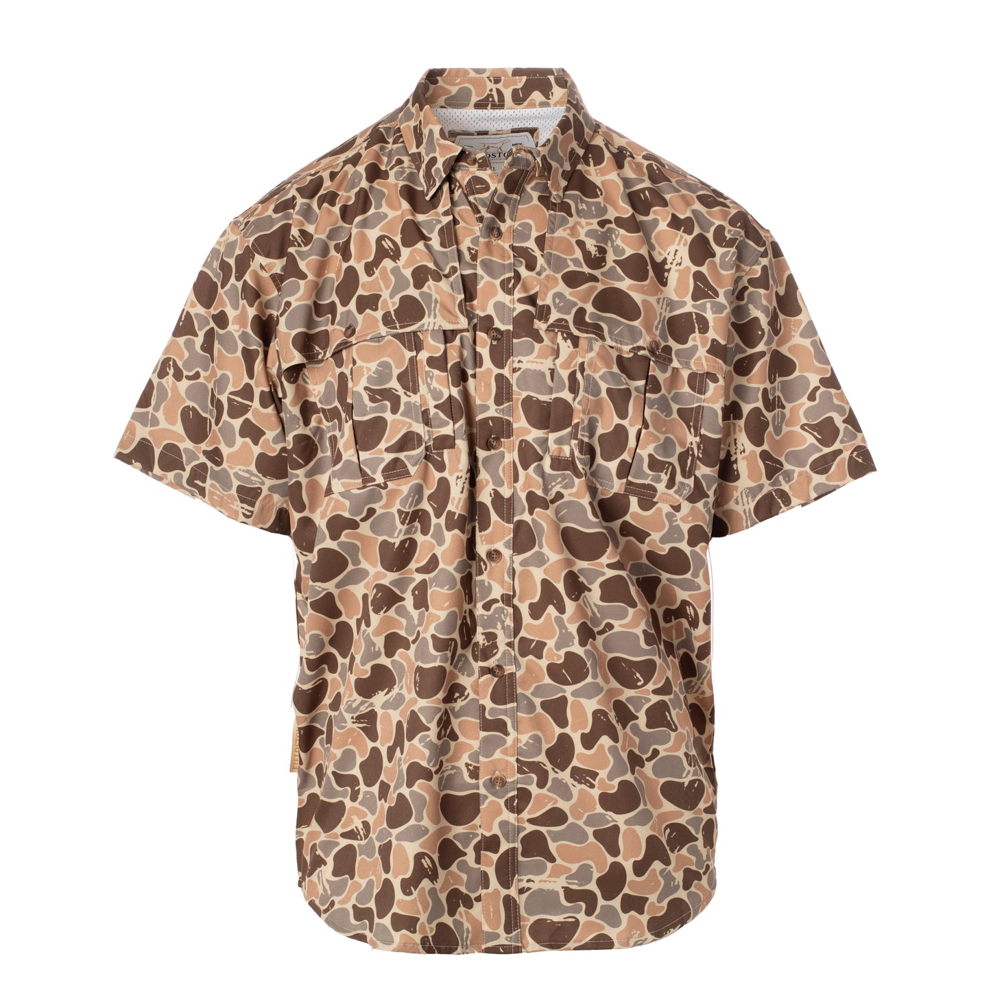 Men’s Woodlands Camo Button Down