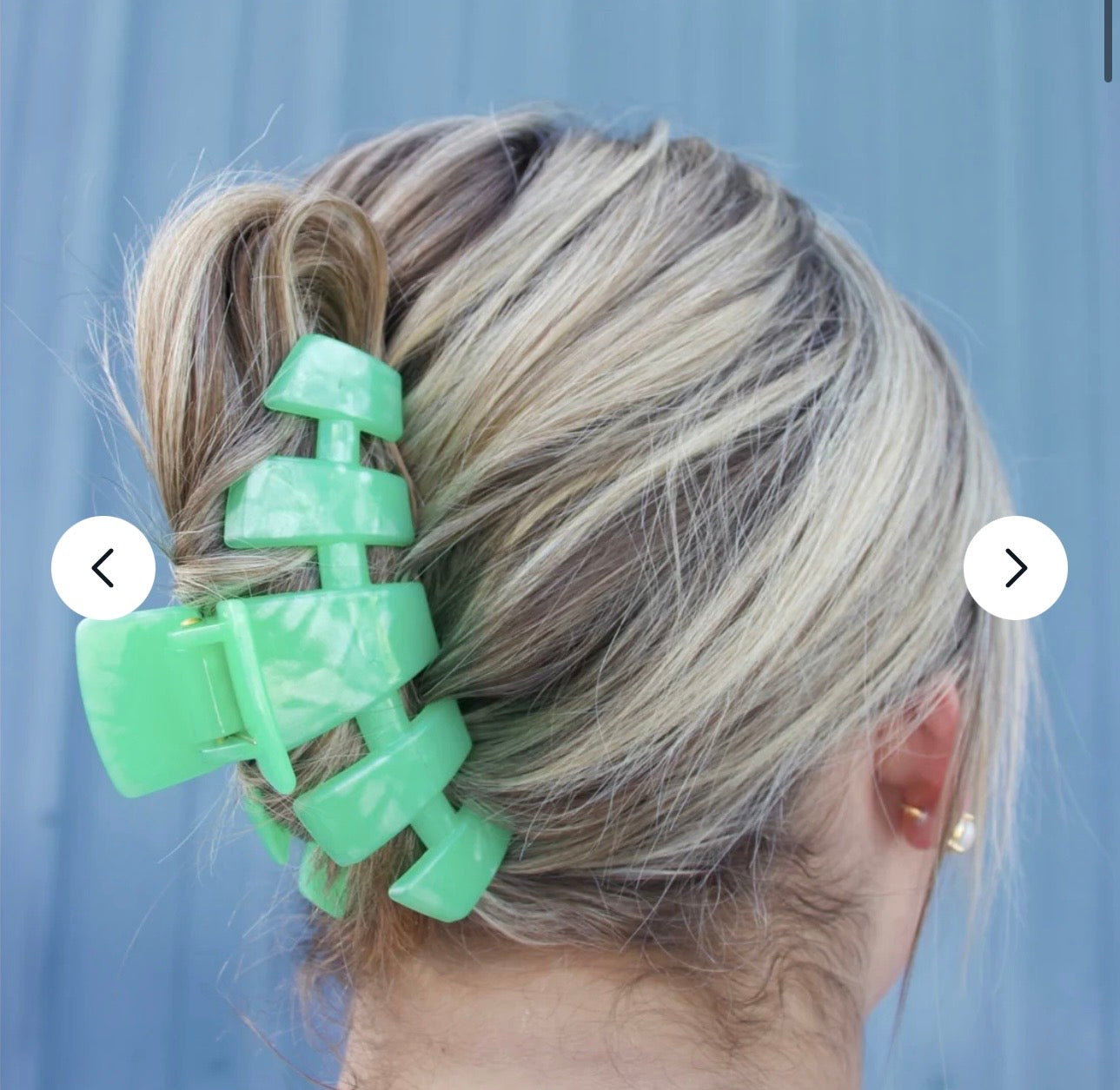 KK Classic Spring Splash Large Hair Clip