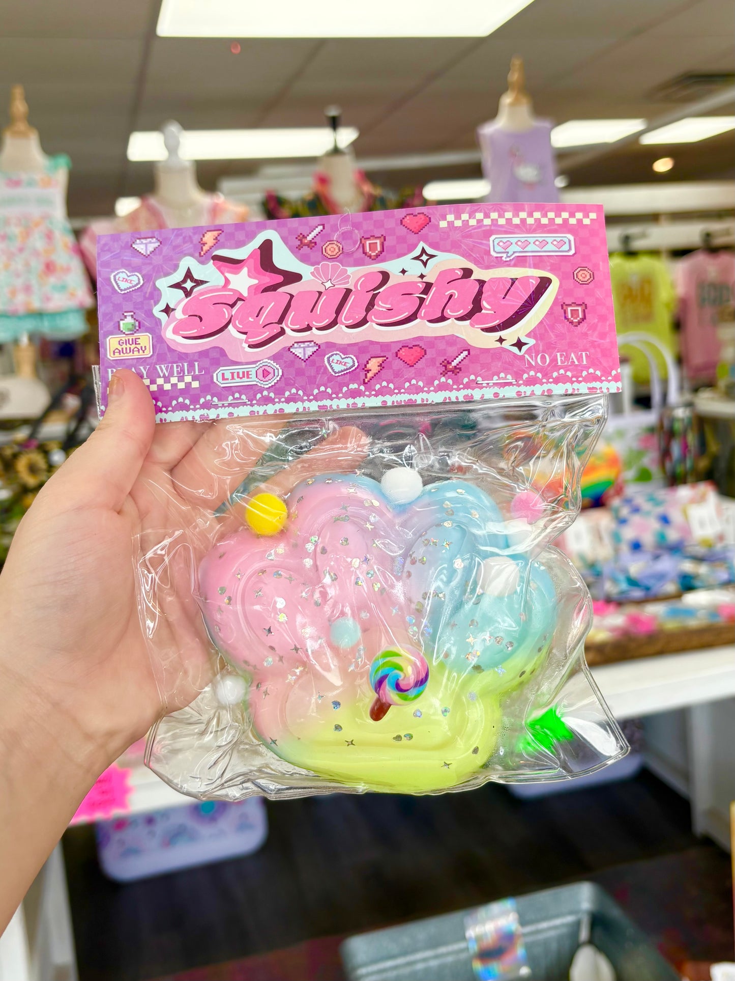 KK Jumbo Pastel Paw Squishy