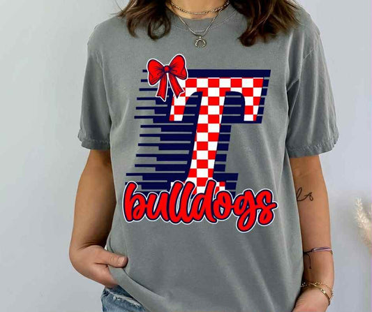 Toombs Bulldogs Flying T T-shirt