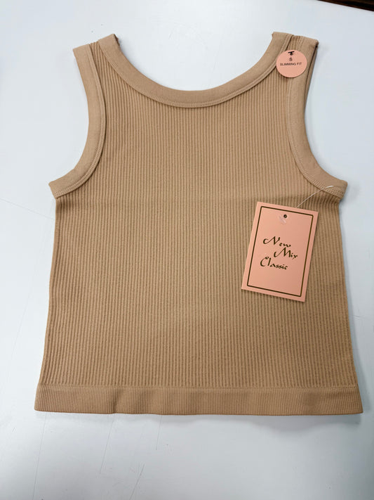 Women’s Slimming Caramel Crop Tank
