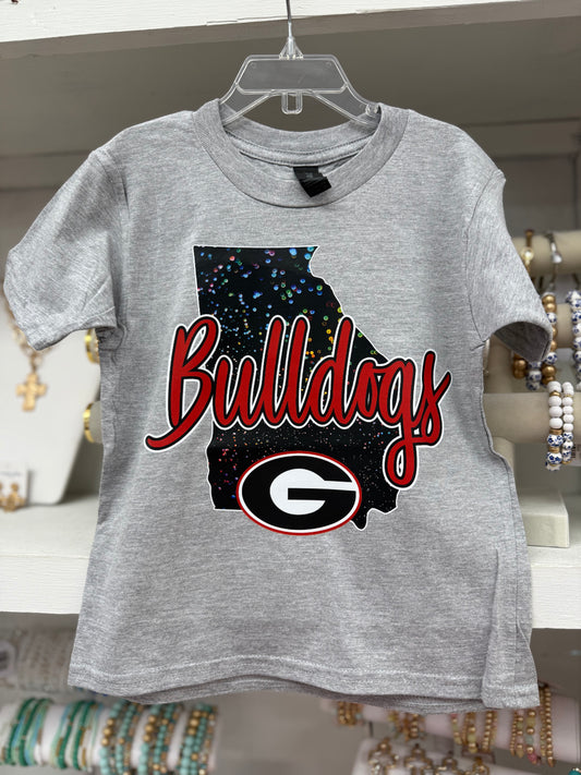 Youth GA BULLDOGS T-shirt