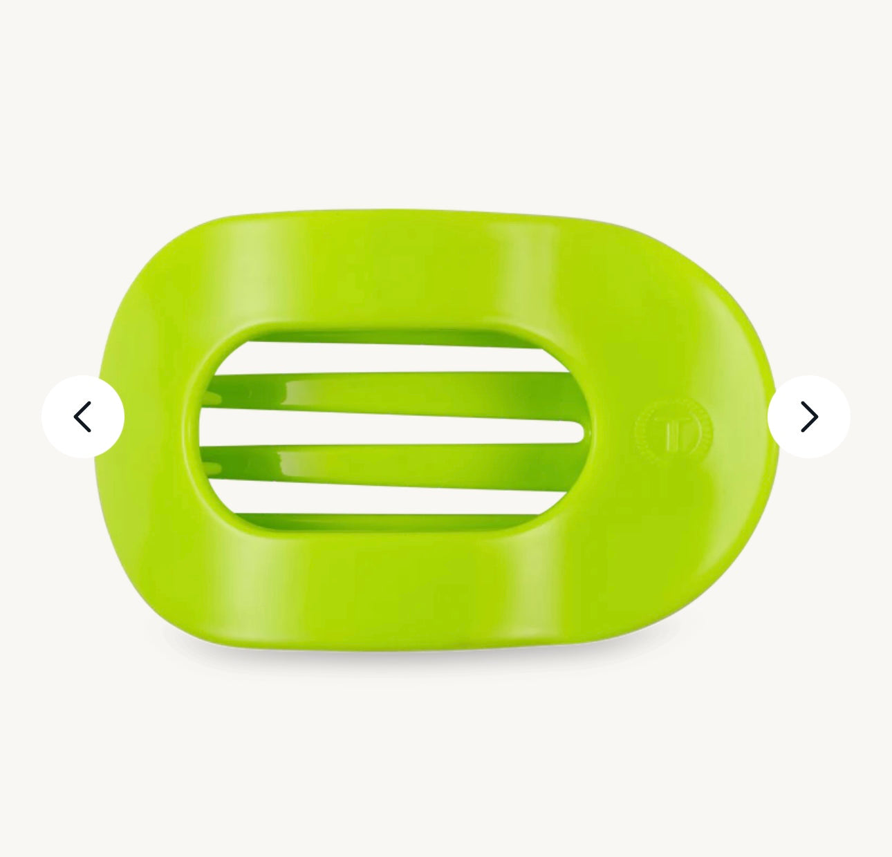 Summer Brights Large Flat Round Hair Clip