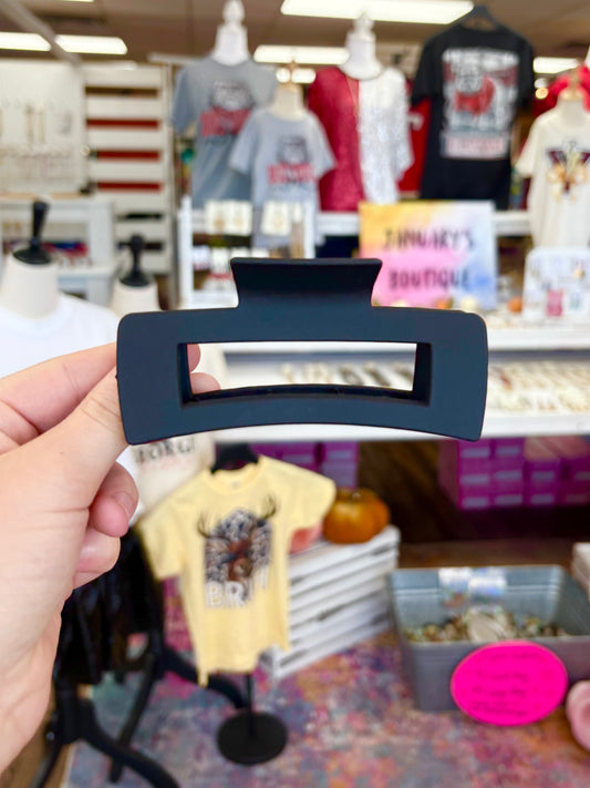 KK Black Rectangle Clip