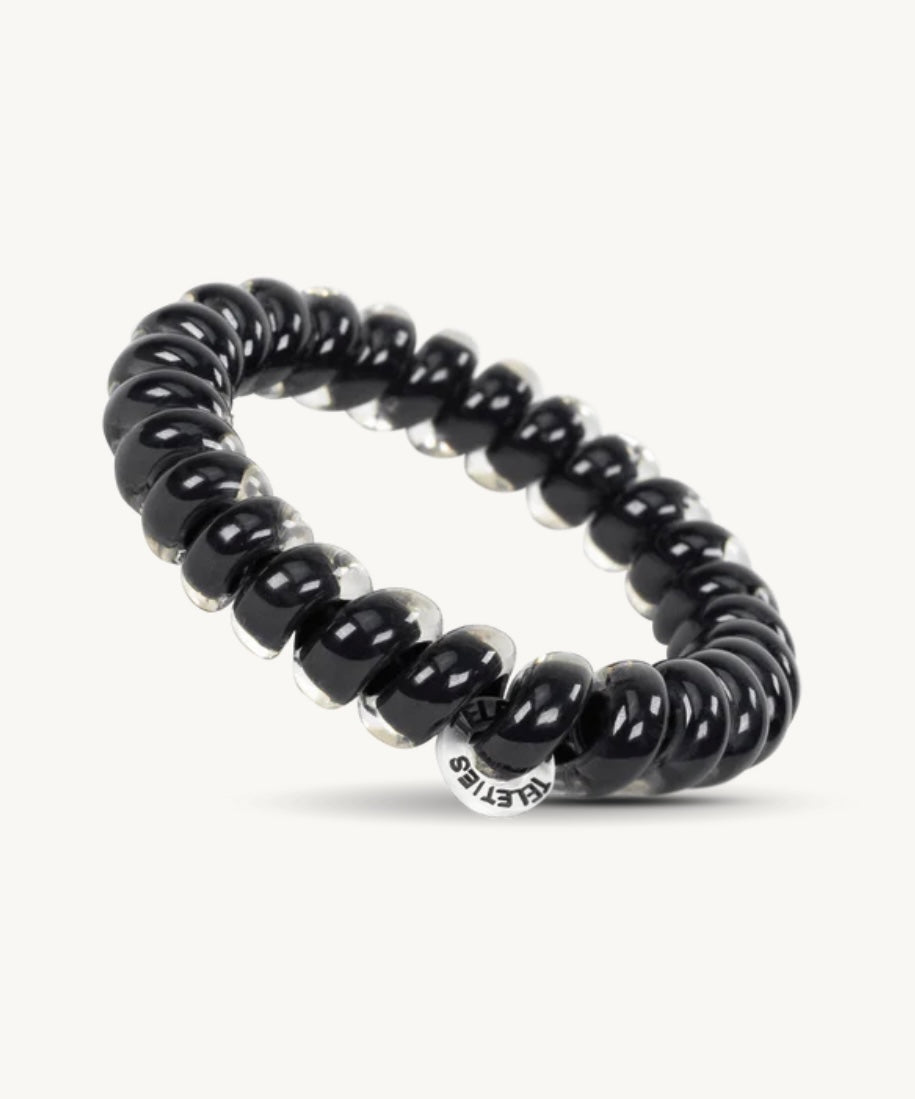 KK Jet Black Large Hair Ties