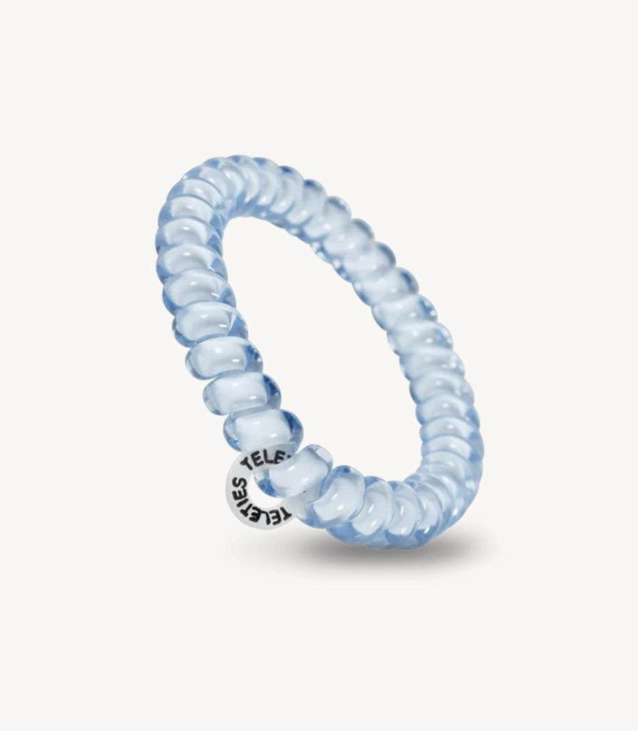 KK Washed Denim Small Hair Ties