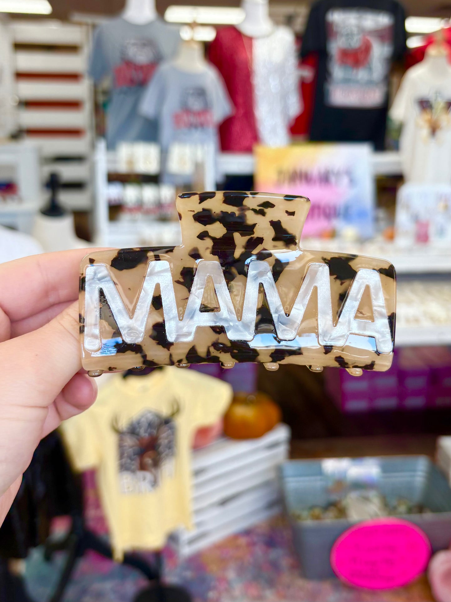 KK White and Tortoise MAMA Clip