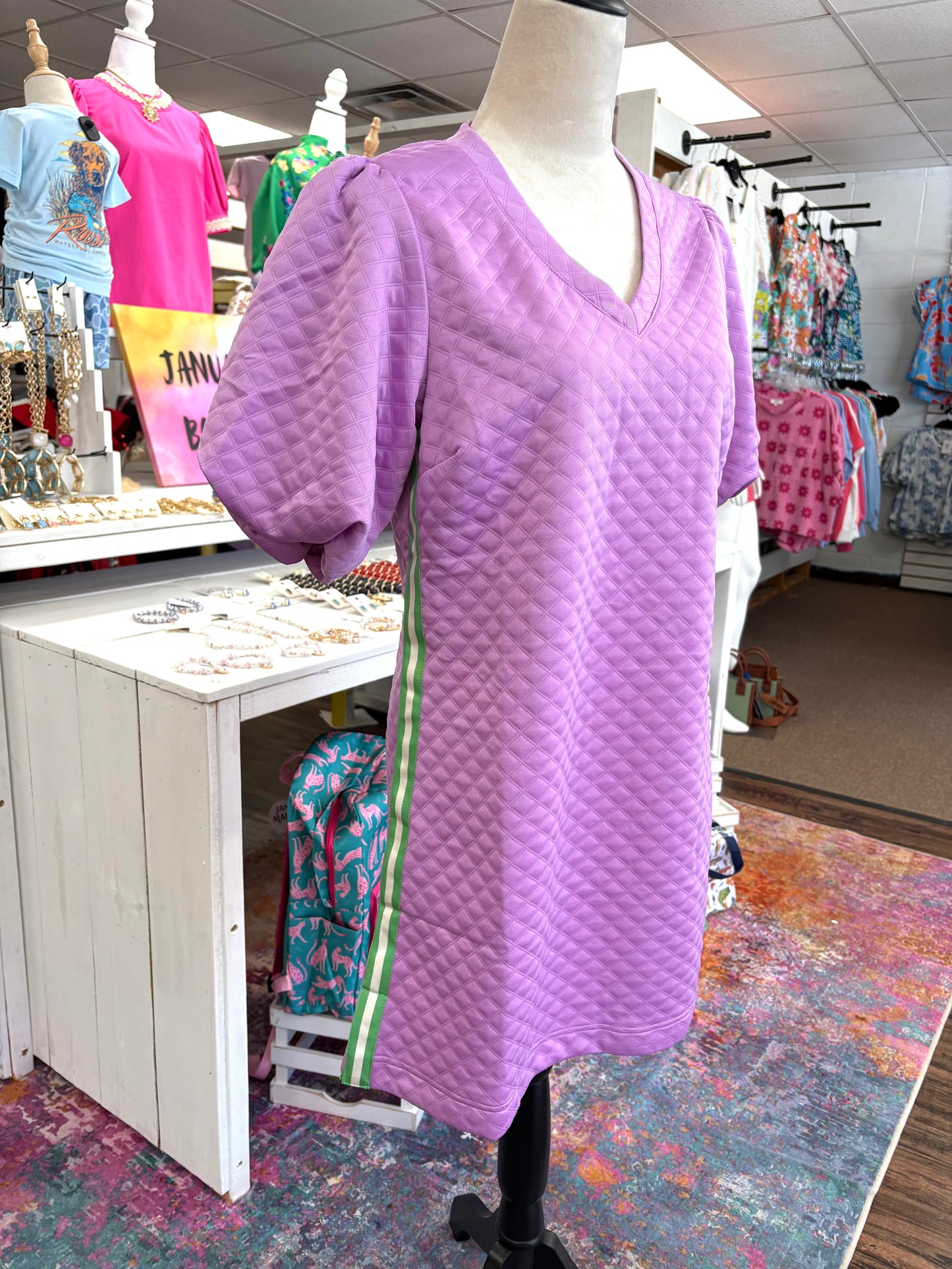 Women’s Lavender Mary Square Dress