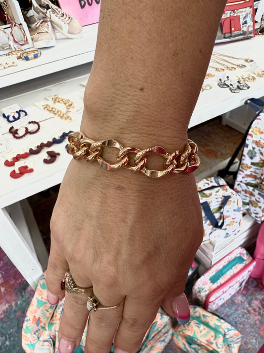 Gold Chain Bracelet