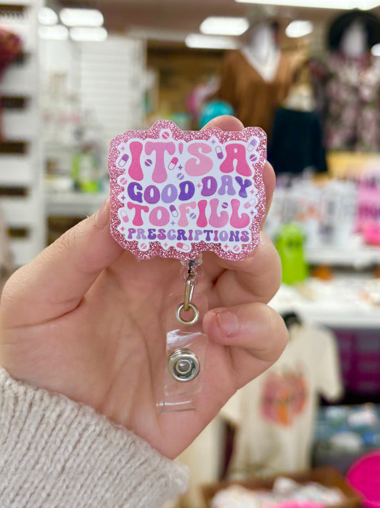 KK Prescription Badge Reel