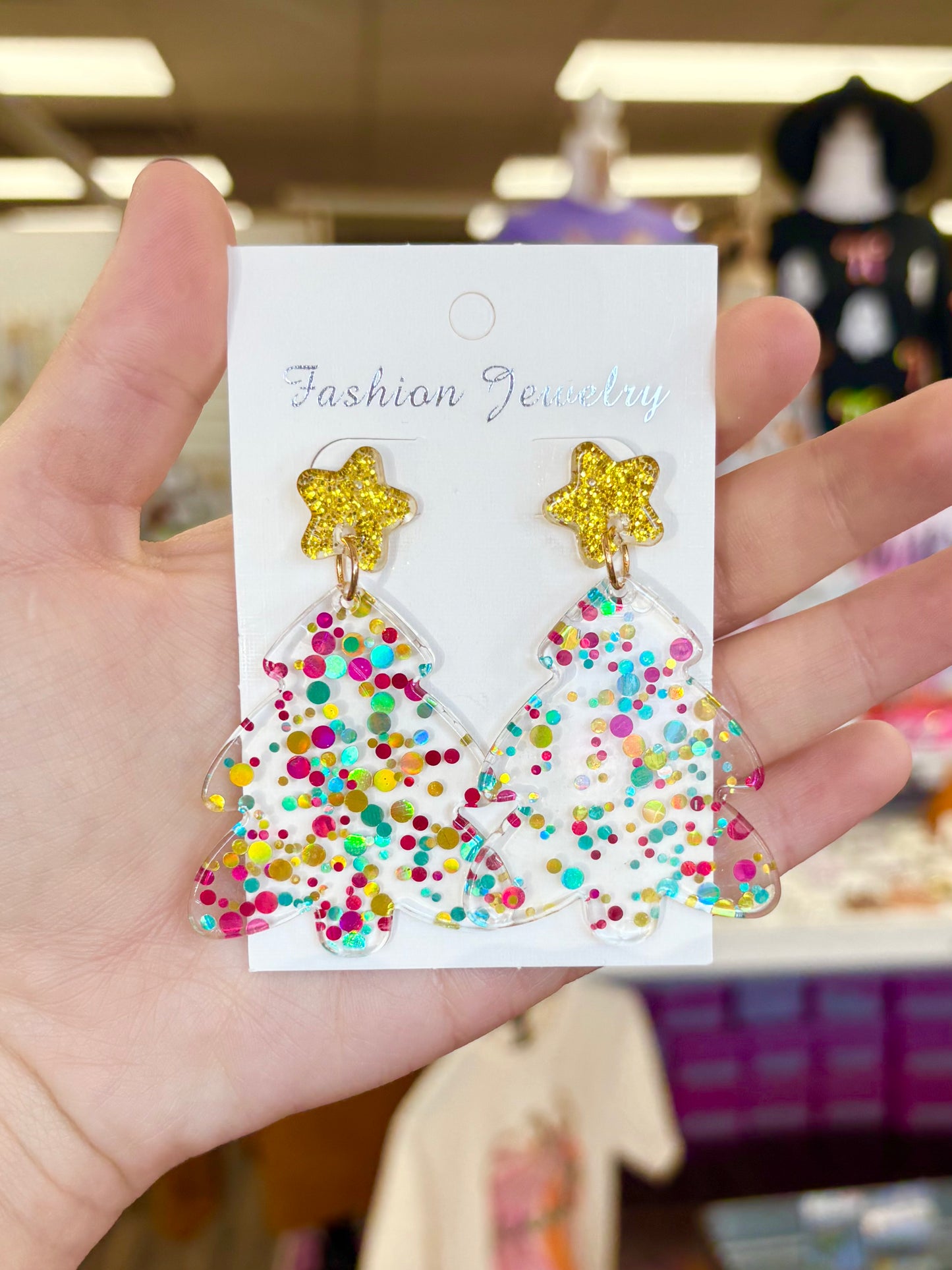 KK Acrylic Confetti Earrings