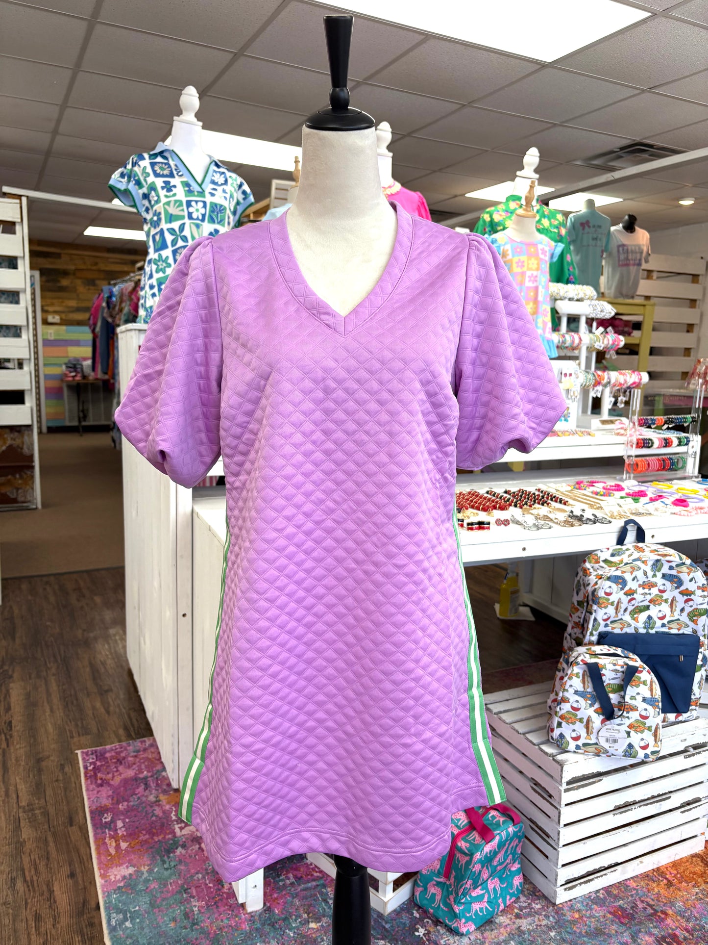 Women’s Lavender Mary Square Dress