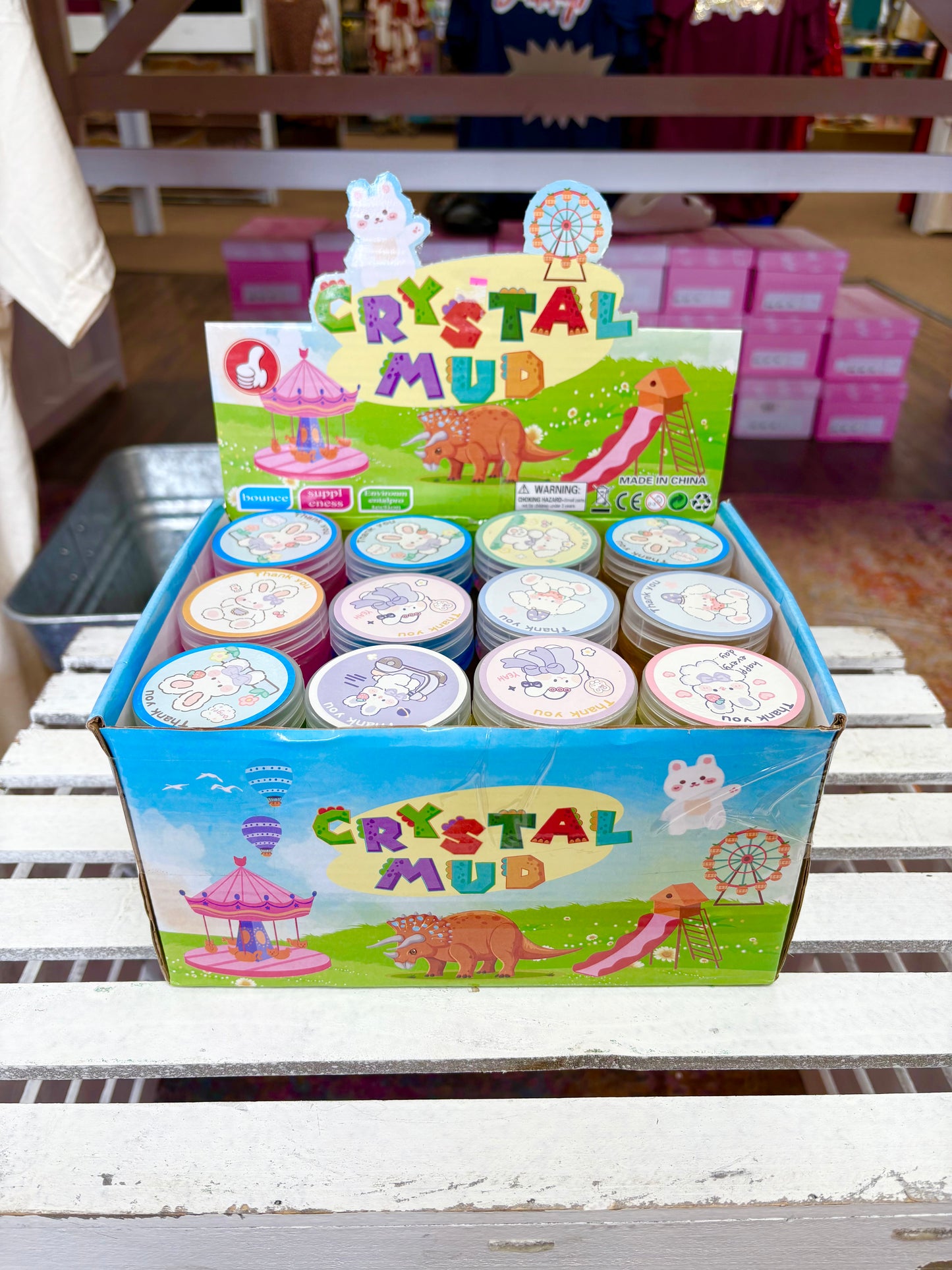 KK Clear Unicorn Glitter Putty